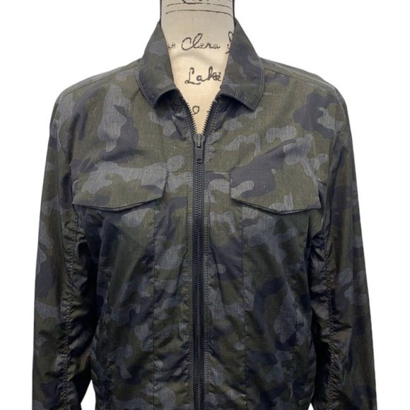 Calvin Klein Jeans Green Camouflage Jacket Small - Picture 5 of 11